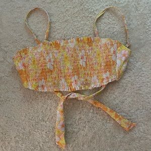 california waves bikini top